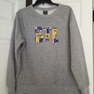 Gray STL Graphic Women's Sweater